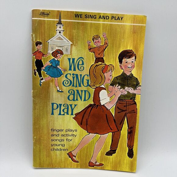 Lillenas We Sing & Play Finger Plays & Activity Songs For Children Religious - Picture 1 of 8